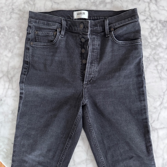 Agolde Nico Jean - Black, 28 - Picture 6 of 10